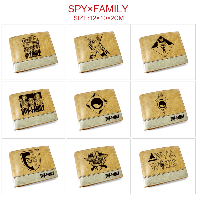 SPY×FAMILY anime wallet 12*10*2cm