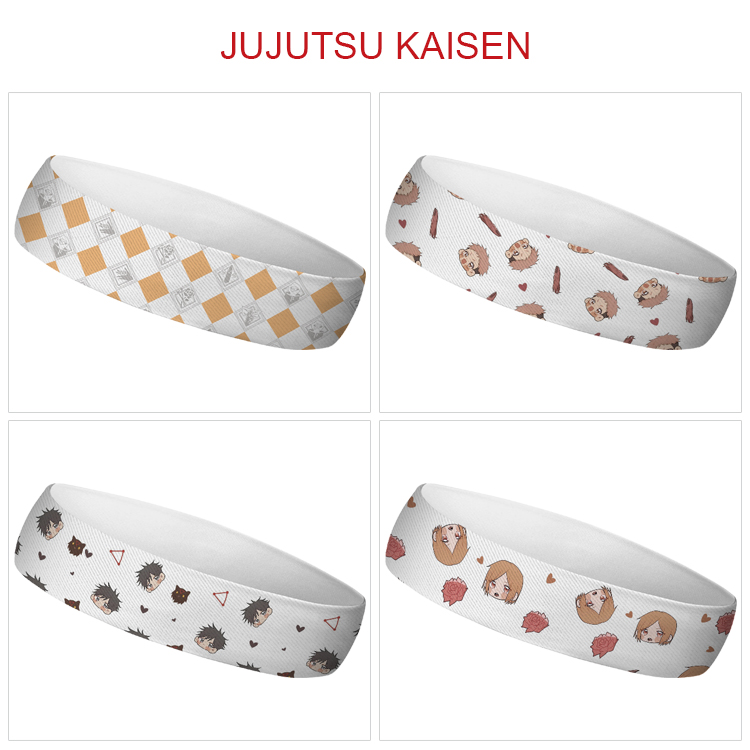 Jujutsu Kaisen anime sweatband