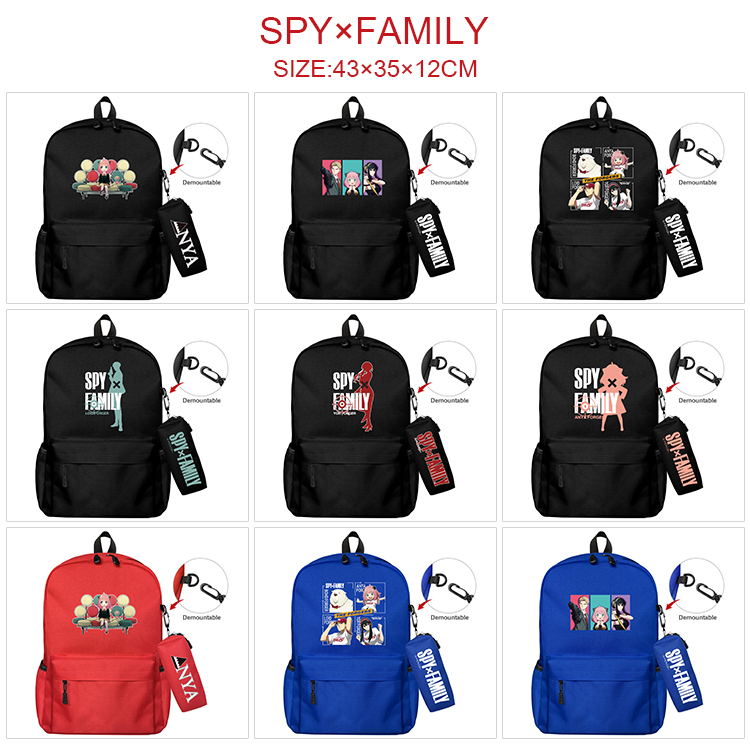 SPY×FAMILY anime bag+Small pencil case set