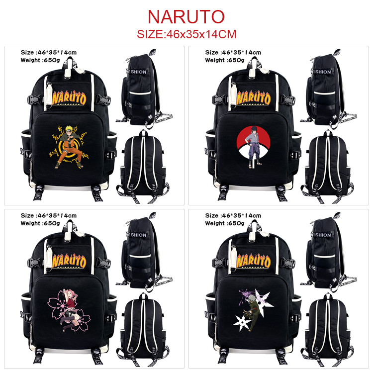 Naruto anime bag 46*35*14cm