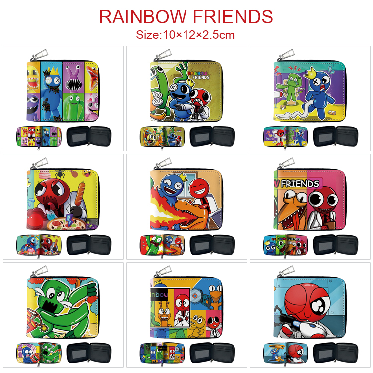 rainbow friends anime wallet