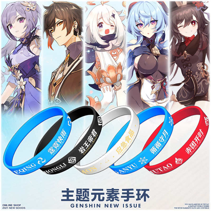 Genshin Impact anime Bracelet