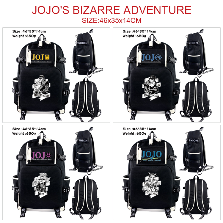 JoJos Bizarre Adventure anime bag 46*35*14cm
