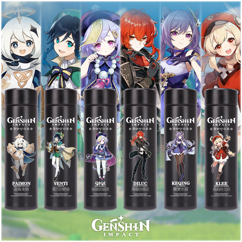 Genshin Impact anime vacuum cup