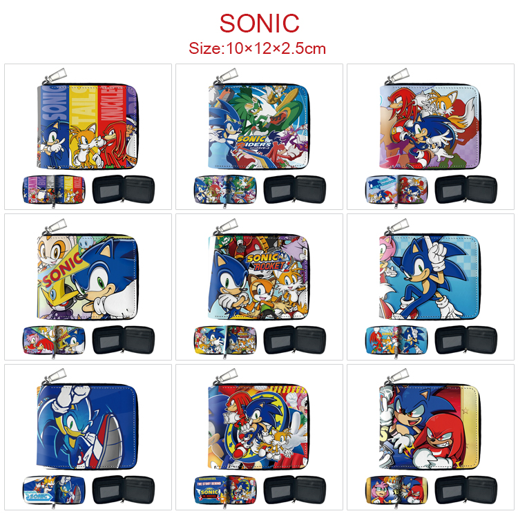 Sonic anime wallet