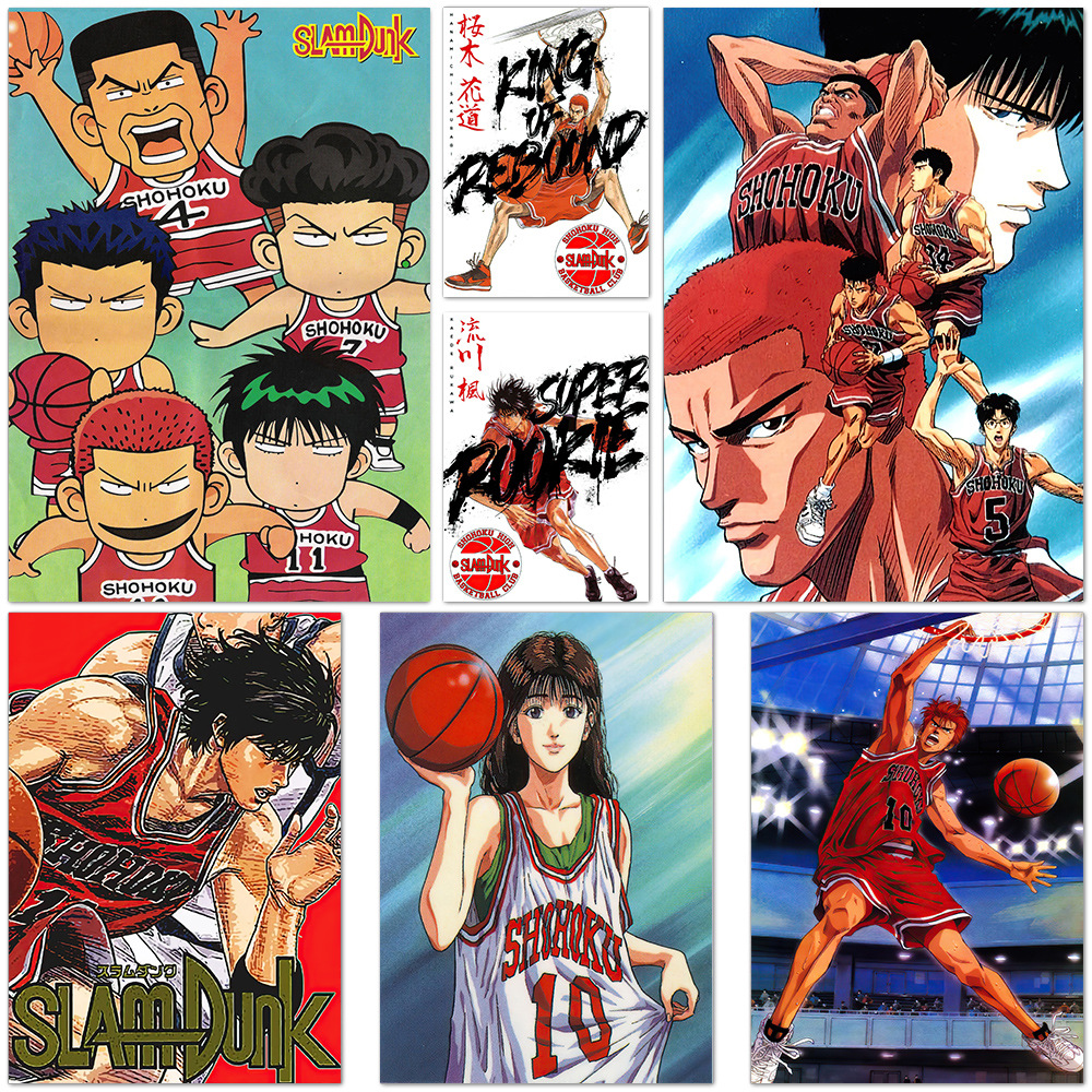 Slam dunk anime painting 30x40cm(12x16inches)