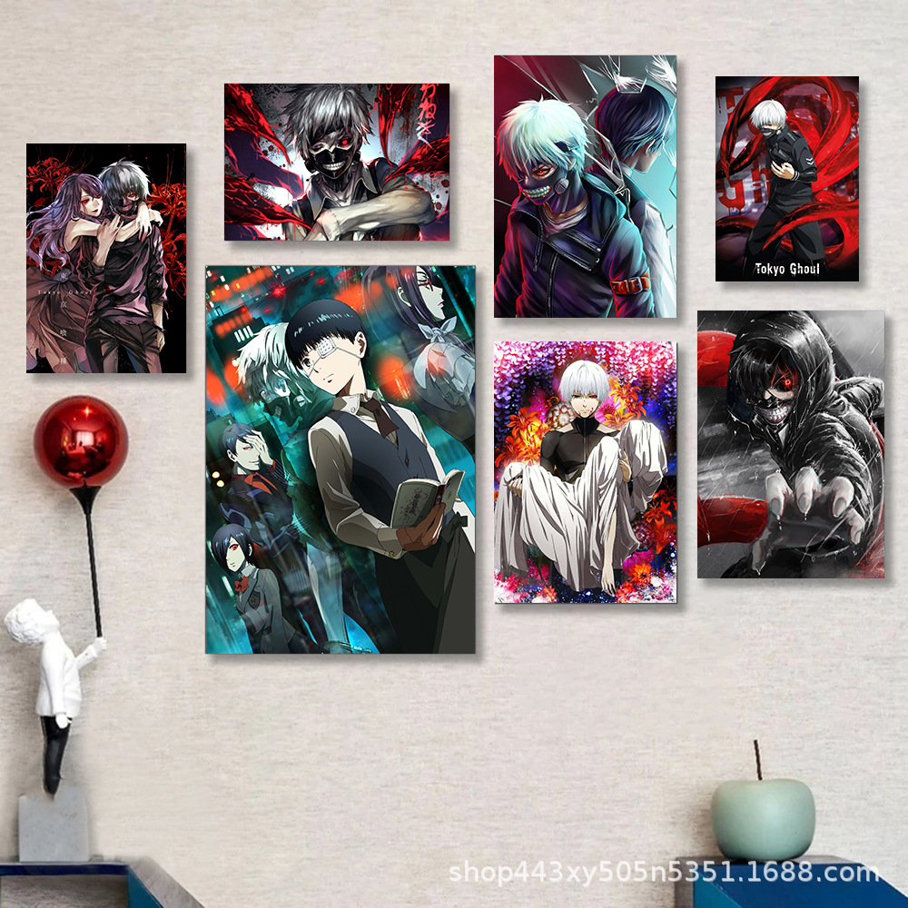 Tokyo Ghoul anime painting 30x40cm(12x16inches)