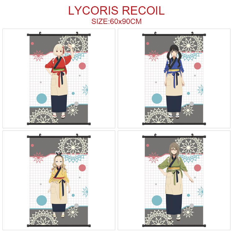 Lycoris Recoil  anime wallscroll 60*90cm
