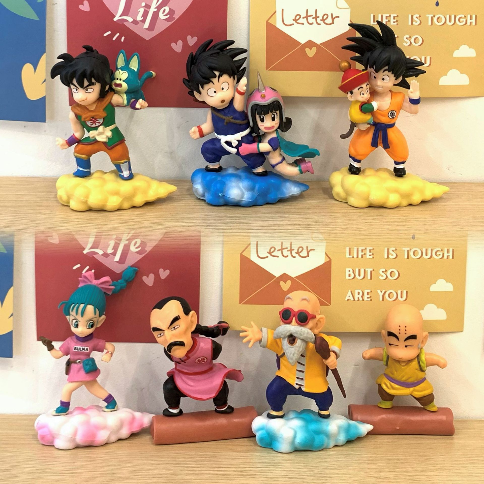 Dragon Ball anime figure 7.5-11.5cm 7pcs a set