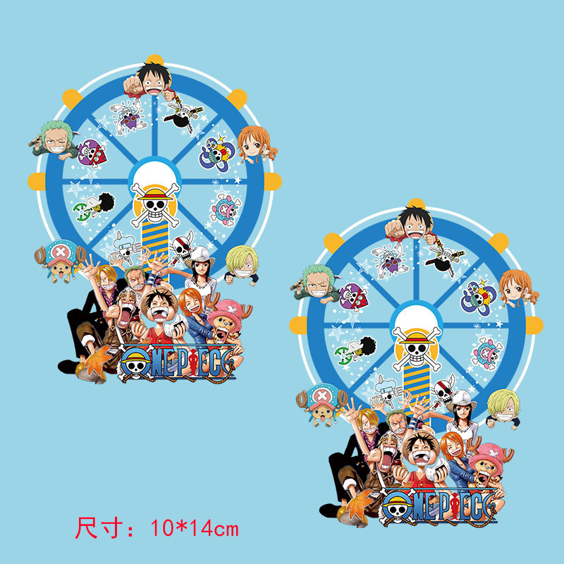 One piece anime ferris wheel 10*14cm