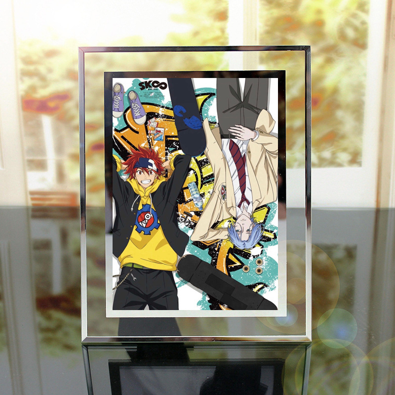 SK8 the infinity anime Crystal photo frame