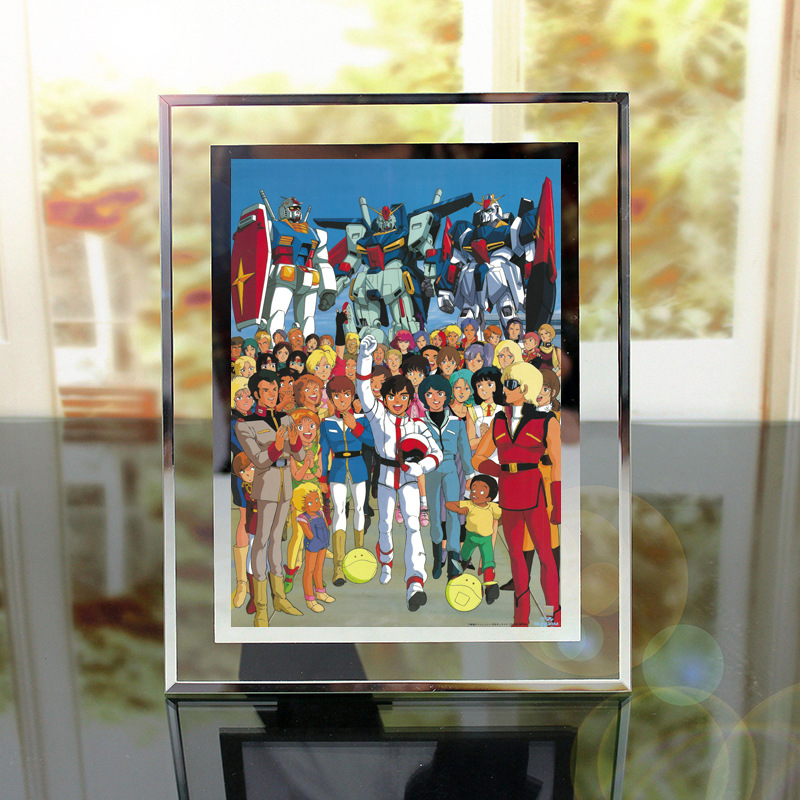 Gundam anime Crystal photo frame