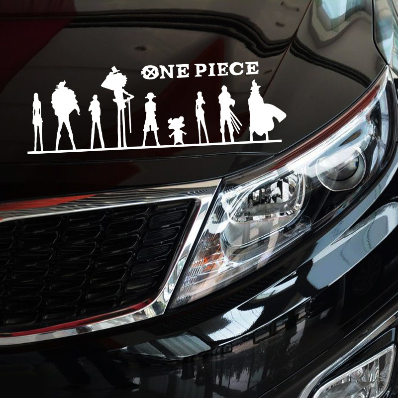 One piece anime car sticker