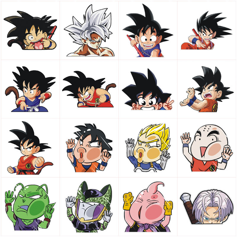 Dragon Ball anime car sticker