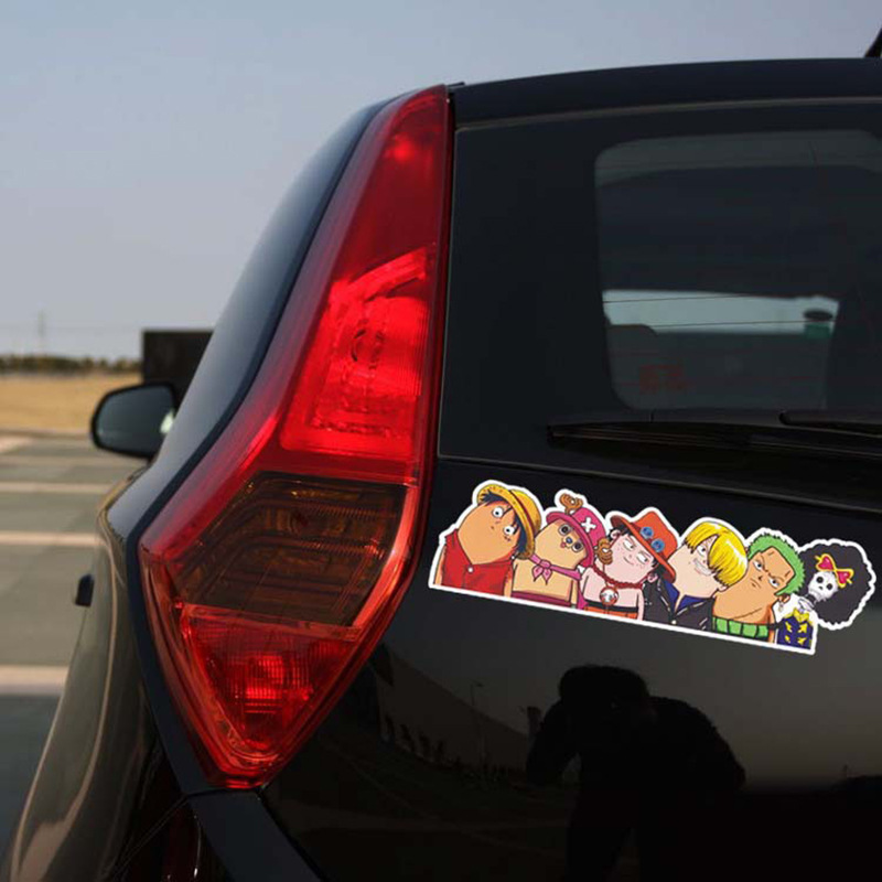 One piece anime car sticker