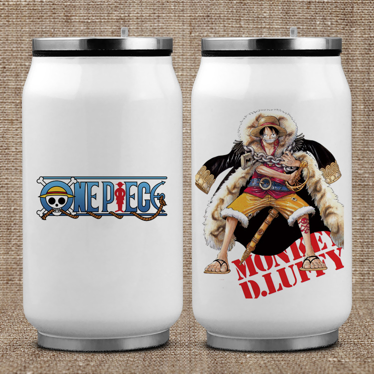 One piece anime vacuum cup 500ml