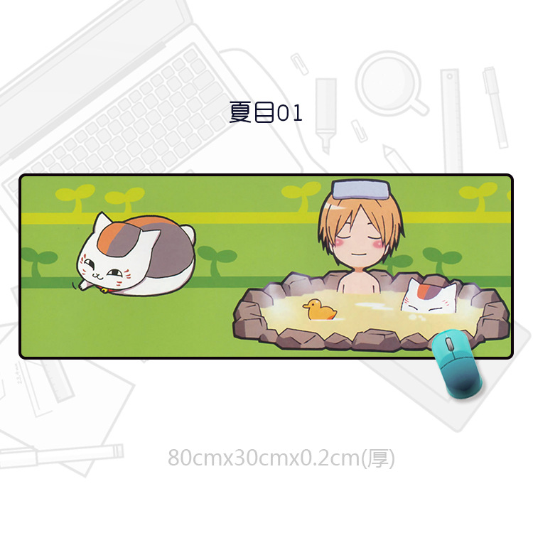 natsume yuujinchou anime mouse pad 80*30cm