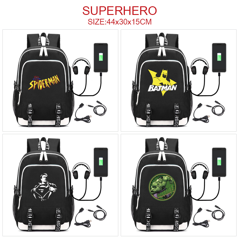 Superhero anime bag