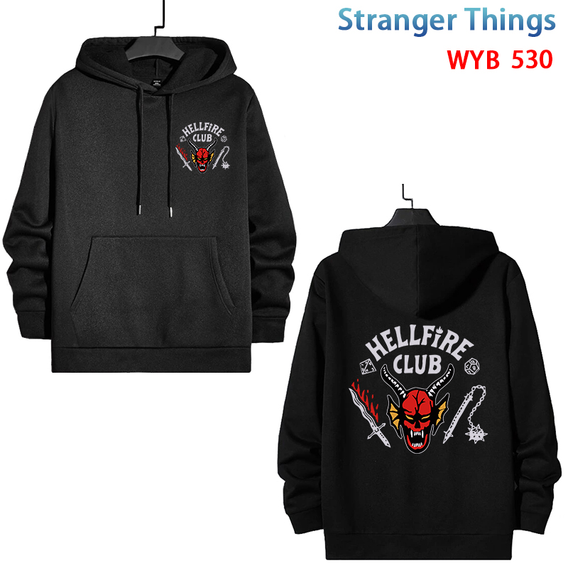 Stranger Things anime hoodie