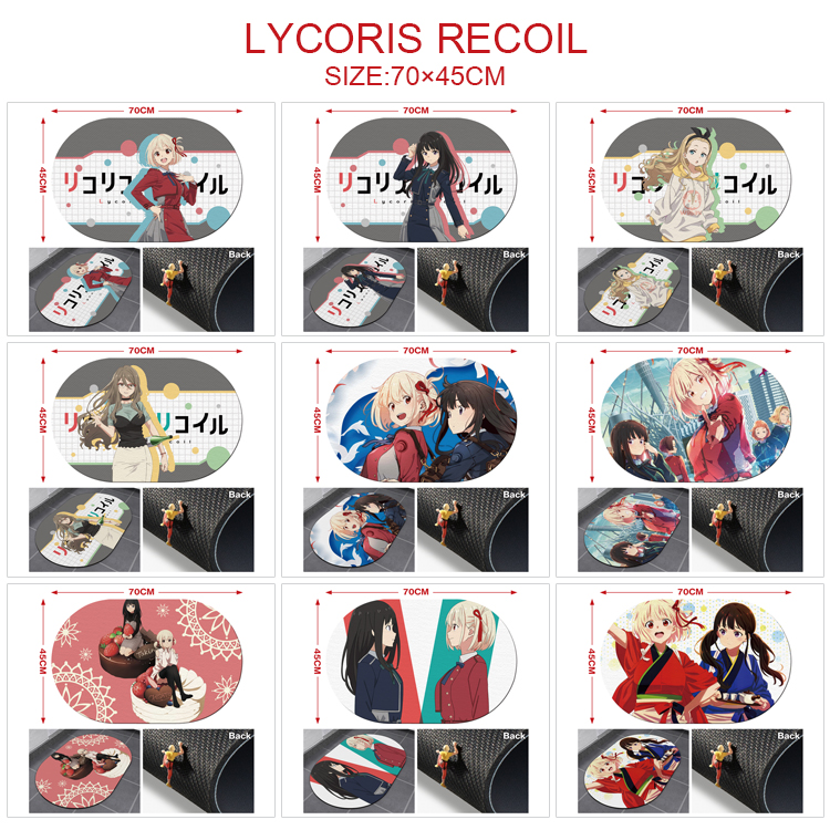 Lycoris Recoil  anime desk pad 70*45cm