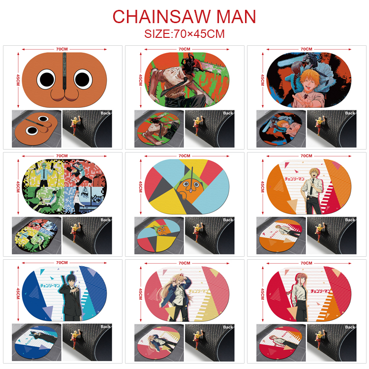 chainsaw man anime desk pad 70*45cm