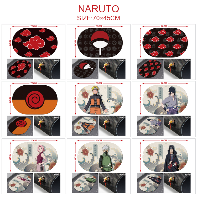 Naruto anime desk pad 70*45cm