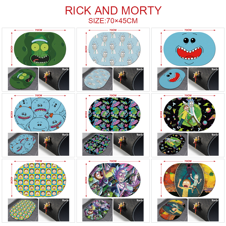 Rick and Morty anime desk pad 70*45cm