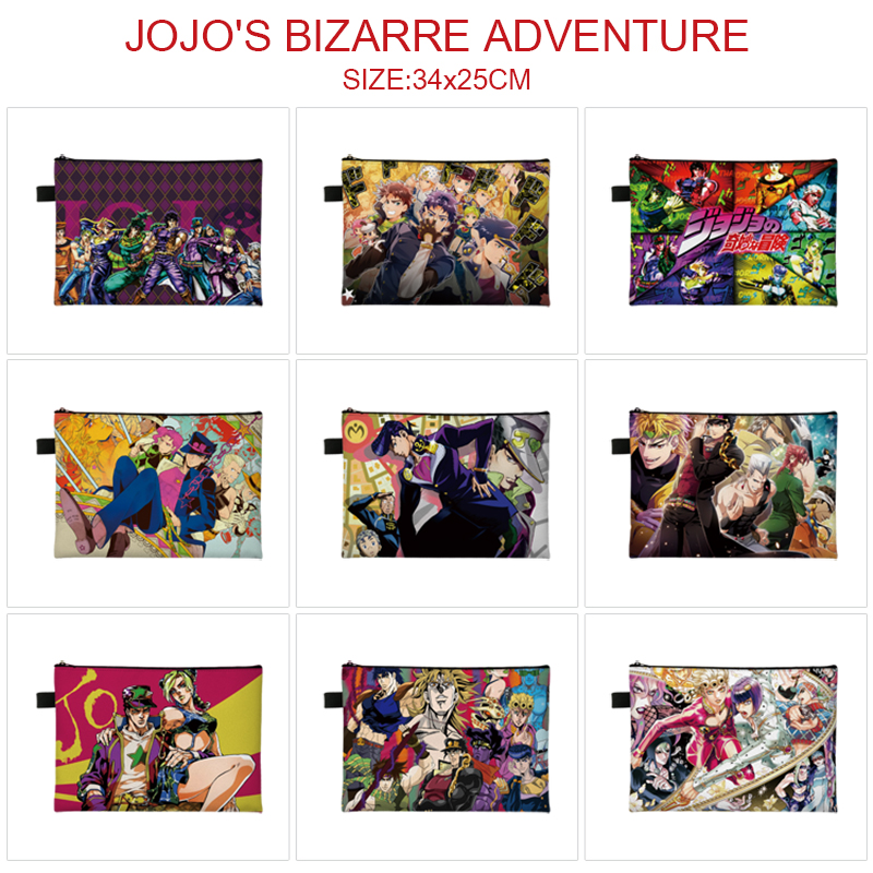 JoJos Bizarre Adventure anime A4 document bag