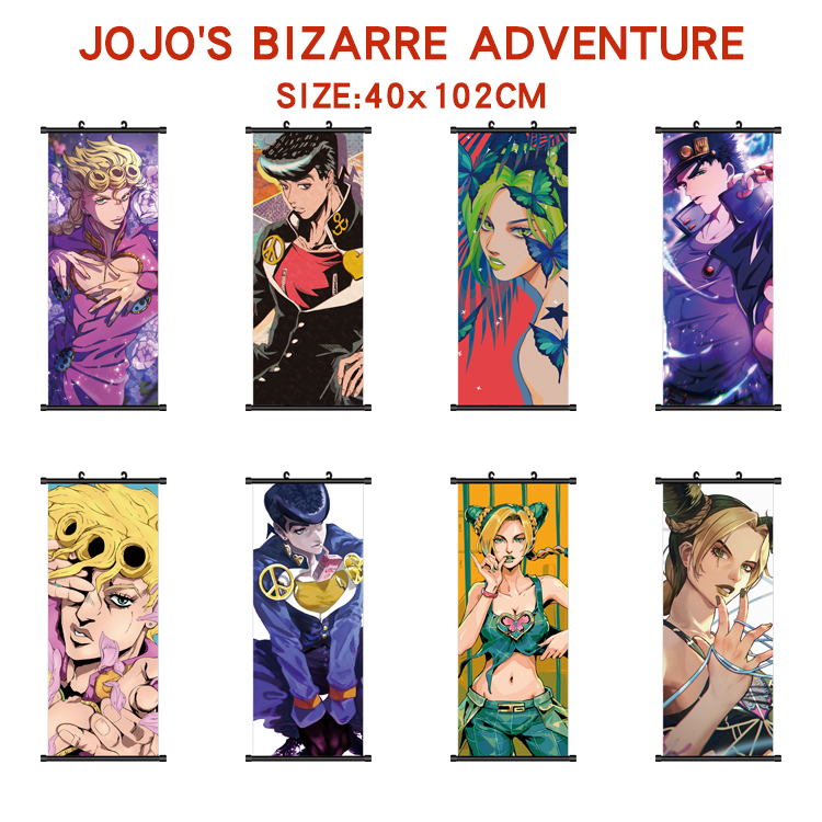 JoJos Bizarre Adventure anime wallscroll 40*102cm