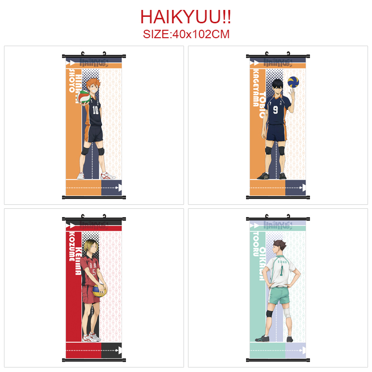 Haikyuu anime wallscroll 40*102cm