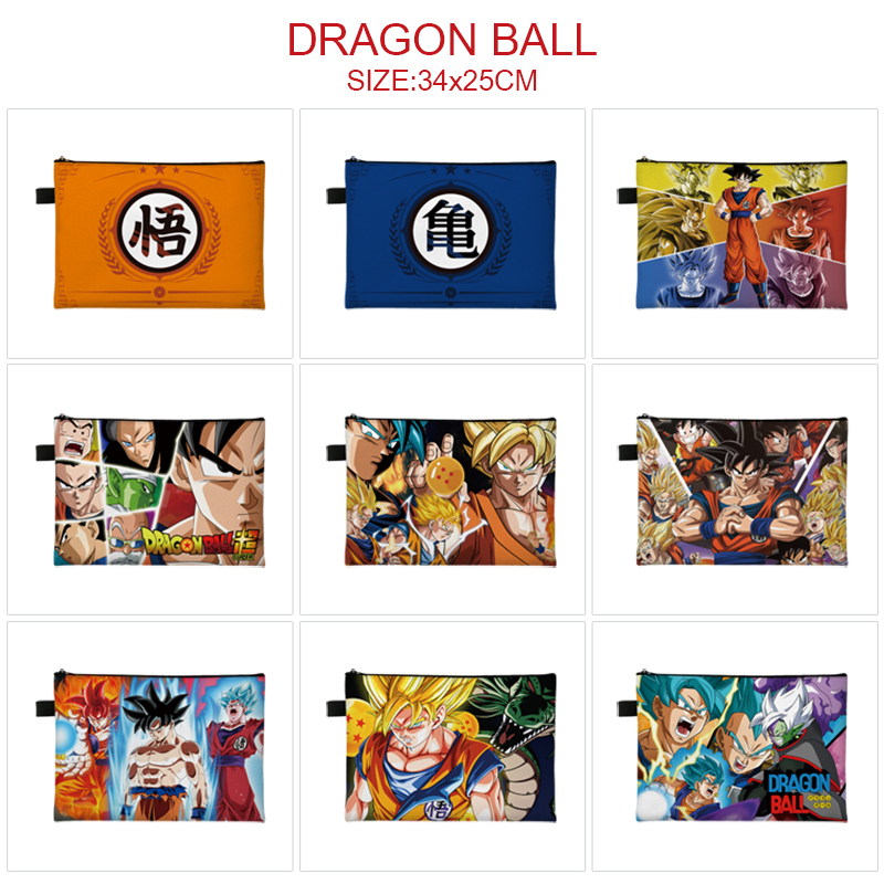 Dragon Ball anime A4 document bag