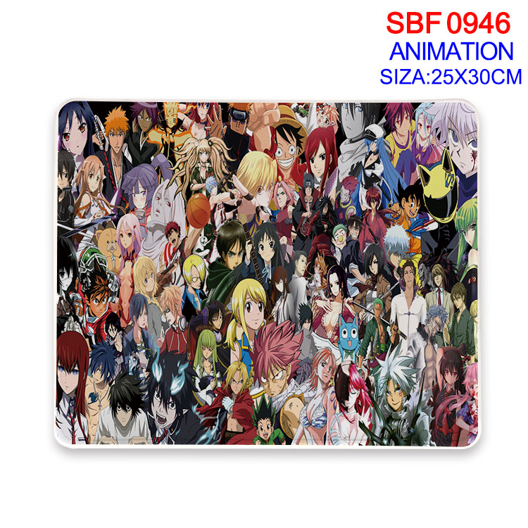 anime Mouse pad 25*30cm