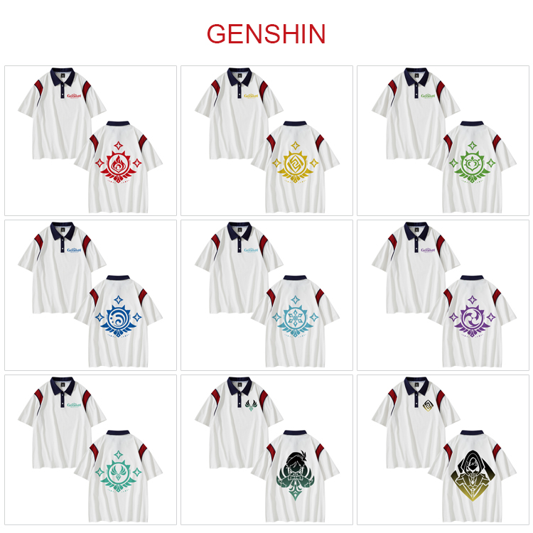 Genshin Impact anime T-shirt