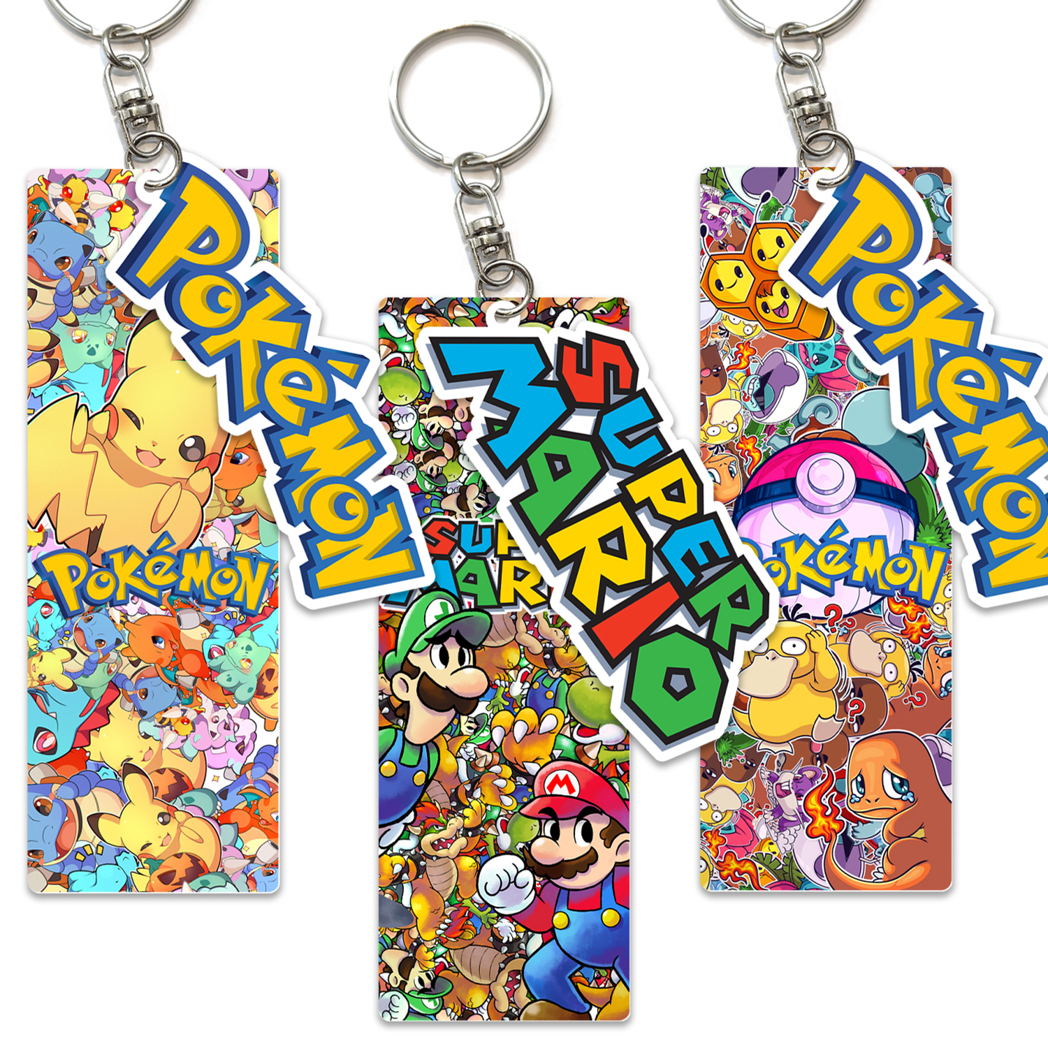 Pokemon anime keychain