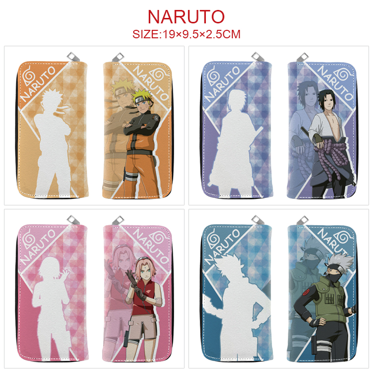 Naruto anime wallet 19*9.5*2.5cm