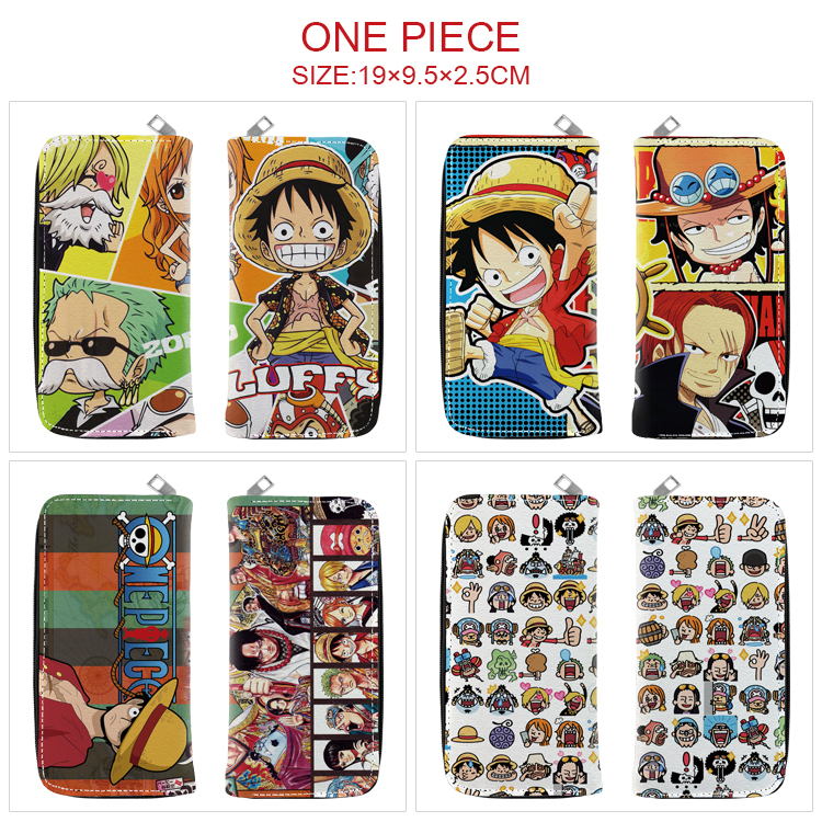 One piece anime wallet 19*9.5*2.5cm