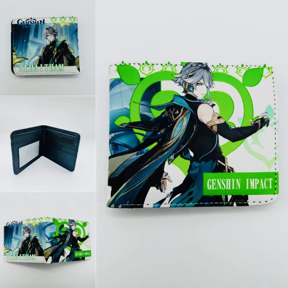 Genshin Impact anime wallet