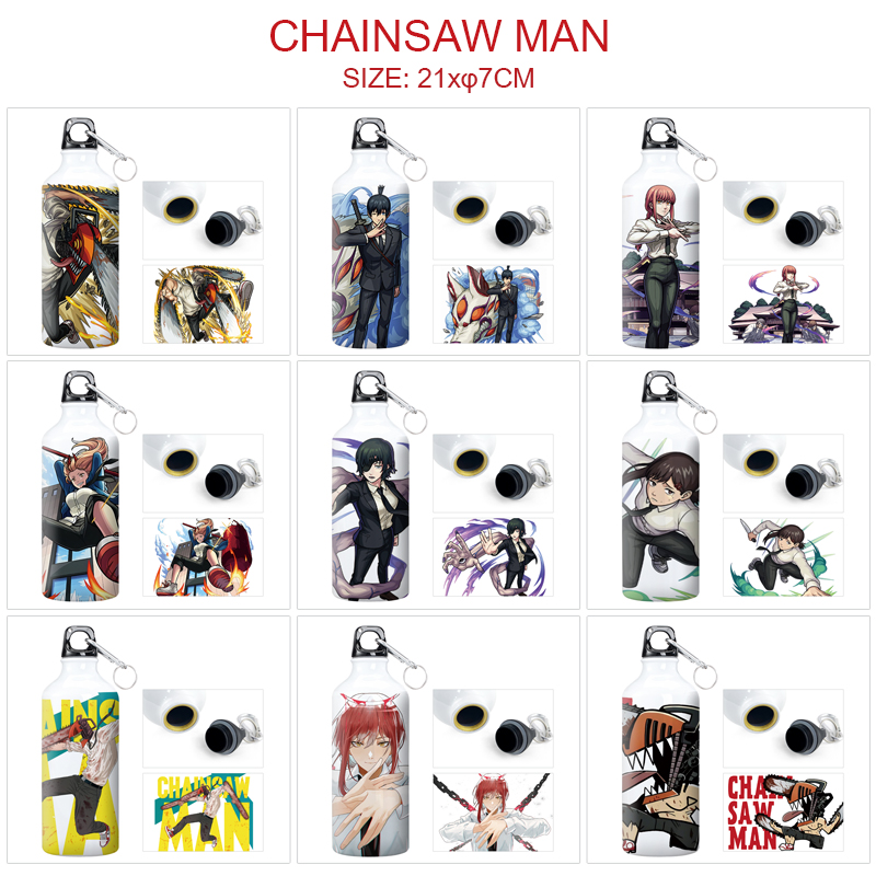 chainsaw man anime cup 600ml
