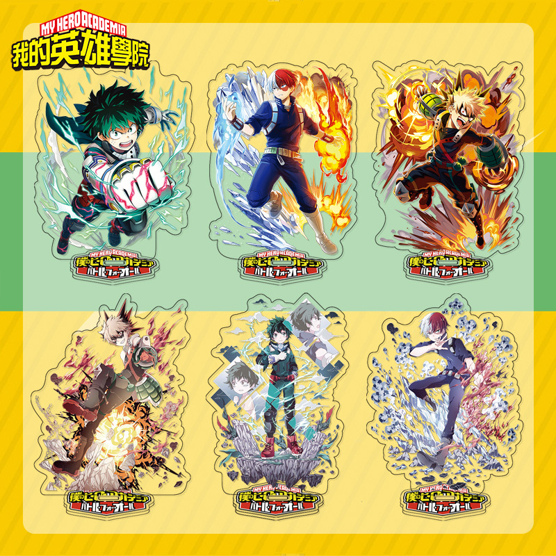 My Hero Academia anime Standing Plates 15cm