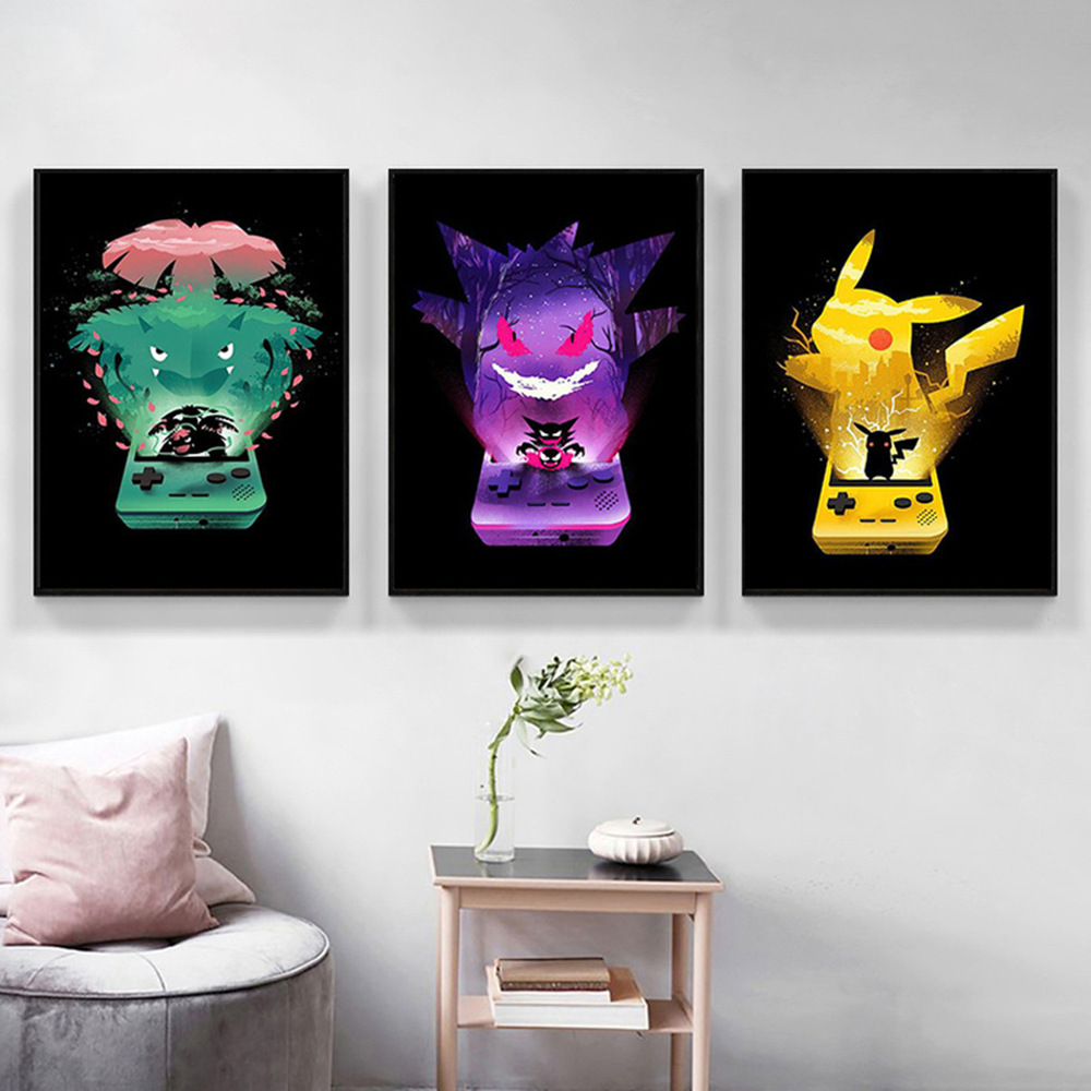 Pokemon anime painting 30x40cm(12x16inches)