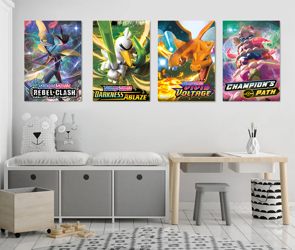 Pokemon anime painting 30x40cm(12x16inches)