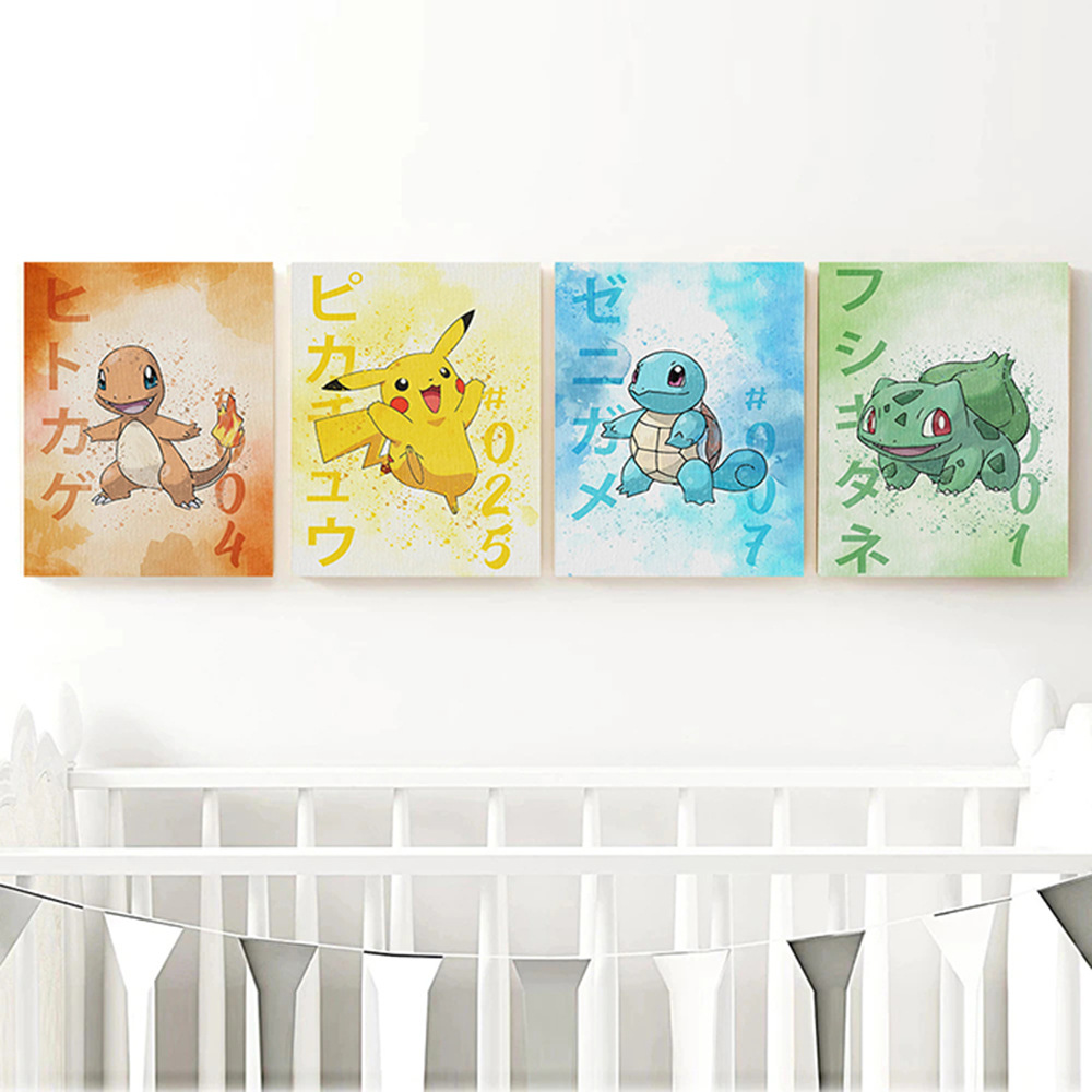 Pokemon anime painting 30x40cm(12x16inches)