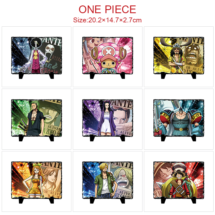 One piece anime painting