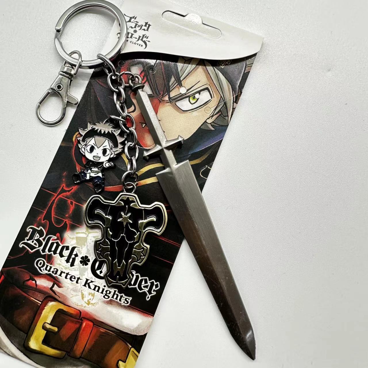 Black Clover anime keychain