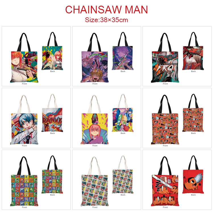 chainsaw man anime bag