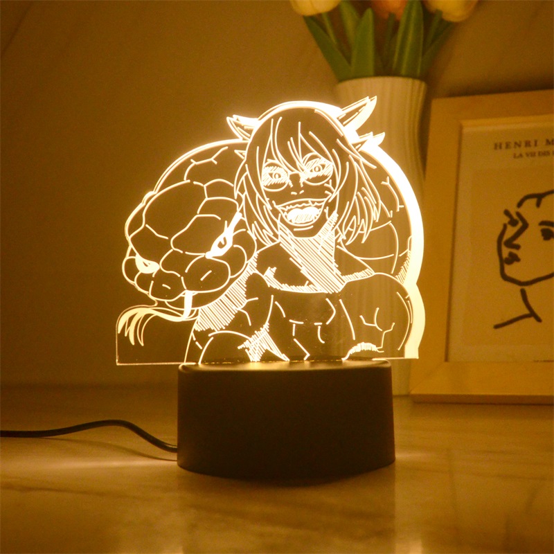 Naruto anime 7 colours LED light