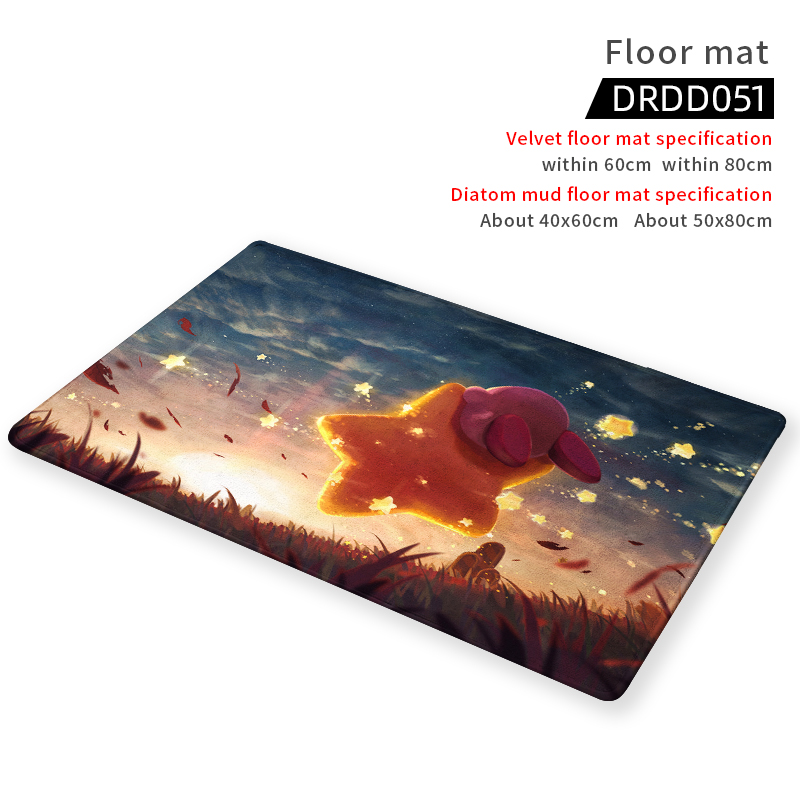 Pokemon anime floor mat