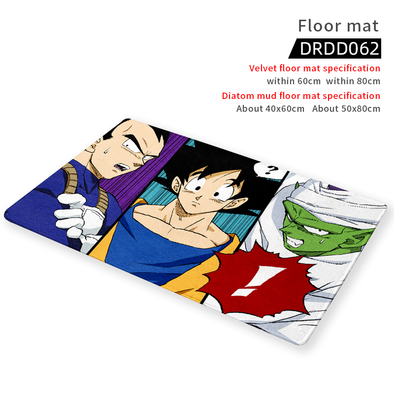 Dragon Ball anime floor mat