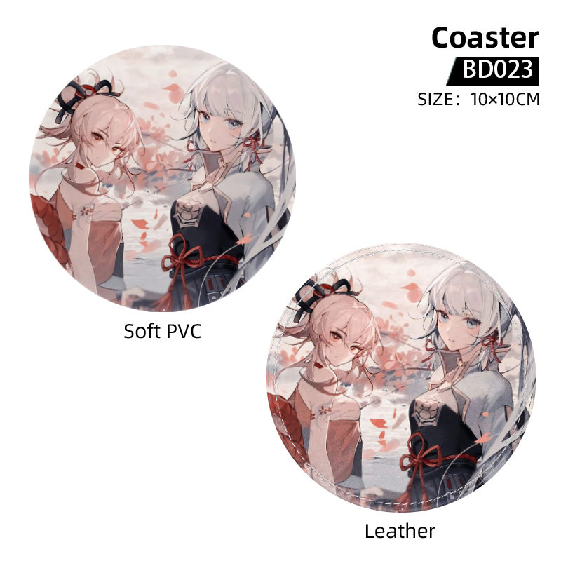 Genshin Impact anime Coaster