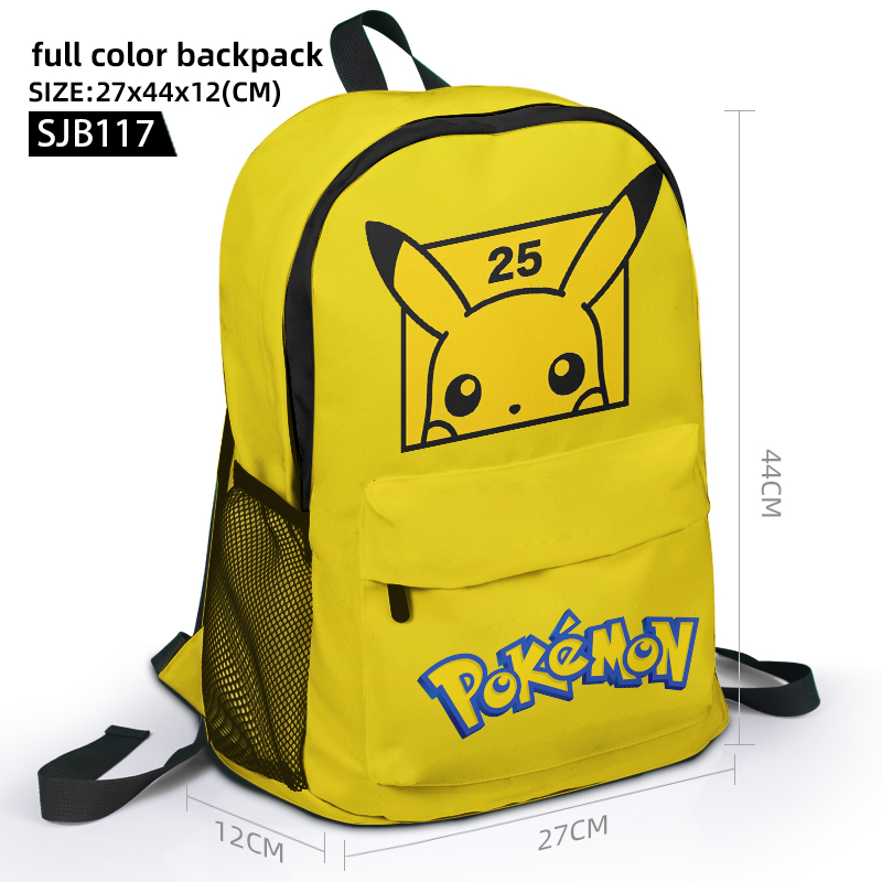 Pokemon anime Backpack